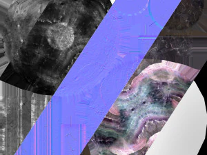 ensemble de diseuse de bonne aventure Modèle 3D