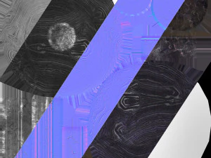 ensemble de diseuse de bonne aventure Modèle 3D