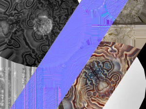 ensemble de diseuse de bonne aventure Modèle 3D