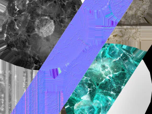 ensemble de diseuse de bonne aventure Modèle 3D