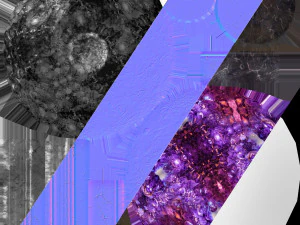 ensemble de diseuse de bonne aventure Modèle 3D