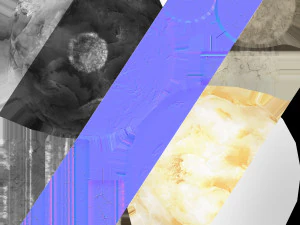 ensemble de diseuse de bonne aventure Modèle 3D