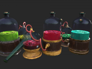alchemical potion mixer equipment 3D Модель