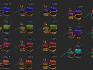 alchemical potion mixer equipment 3D Модель