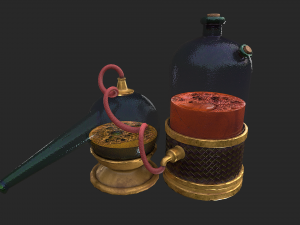 alchemical potion mixer equipment 3D Модель