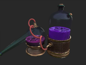 alchemical potion mixer equipment 3D Модель