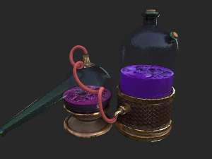 alchemical potion mixer equipment 3D Model