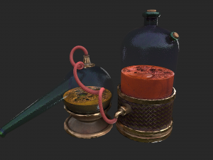 alchemical potion mixer equipment 3D Модель
