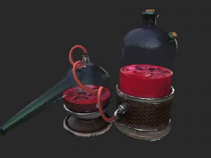 alchemical potion mixer equipment 3D Модель