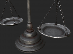 balance scales Modelo 3D