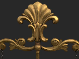 balance scales 3D Model