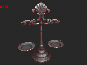 balance scales Modelo 3D