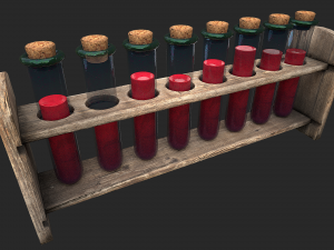 test tube rack pack Model 3D