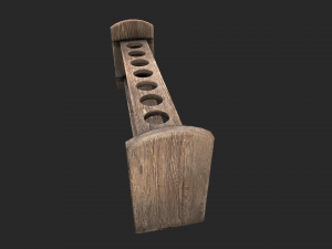 test tube rack 3D मॉडल
