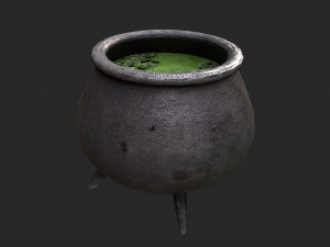 cauldron Modelo 3D