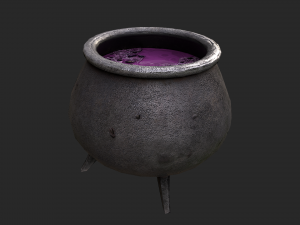 cauldron Modelo 3D