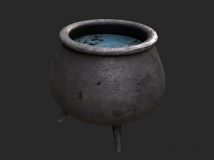 cauldron Modelo 3D