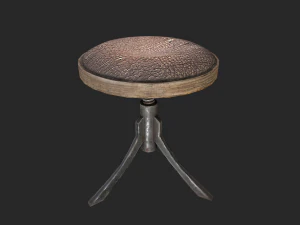 rotating stool 3D Model