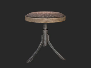 rotating stool 3D Model