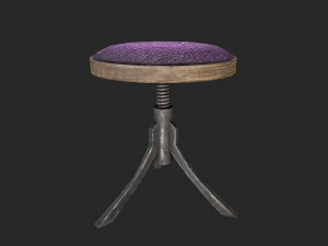 rotating stool 3D Model