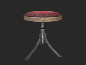 rotating stool 3D Model