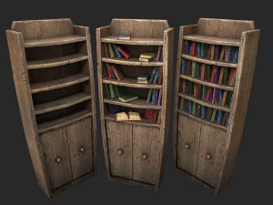 Libreria degli alchimisti 3d Modello 3D