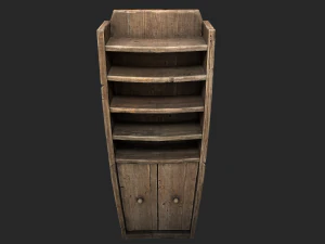 estante de alquimistas 3D Modelo 3D