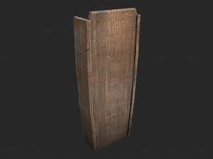3d alchemists bookcase Modello 3D