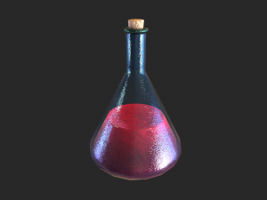 potion test tube Modelo 3D