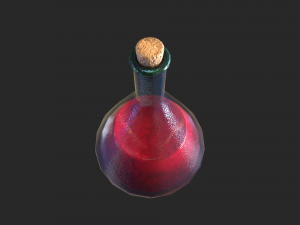 potion test tube Modelo 3D