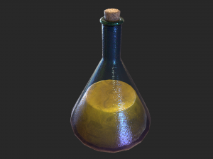 potion test tube Modelo 3D