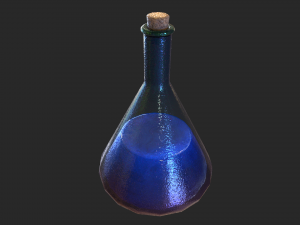 potion test tube Modelo 3D