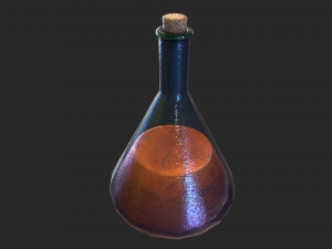 potion test tube Modelo 3D