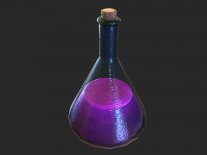 potion test tube Modelo 3D