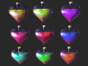 love potion 3D Model