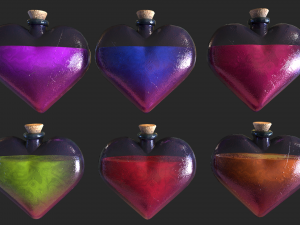 love potion 3D Model