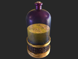 large potion bottle 3D Model