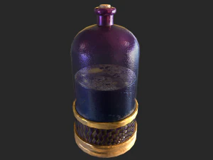 large potion bottle 3D Model