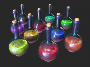 elixir 3D 模型