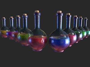 elixir Modelo 3D