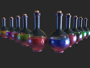elixir 3D Model