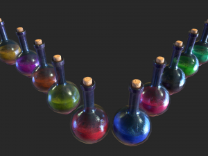 elixir Modelo 3D