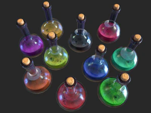 elixir 3D Model