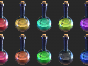 elixir Modelo 3D