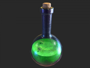 elixir Modelo 3D