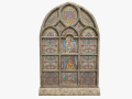 stained glass window Model 3D
