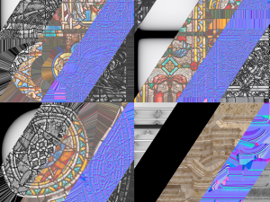 stained glass window 3D मॉडल