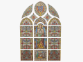 stained glass window Model 3D