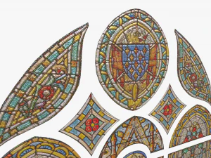 stained glass window 3D Model