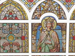 stained glass window 3D Model